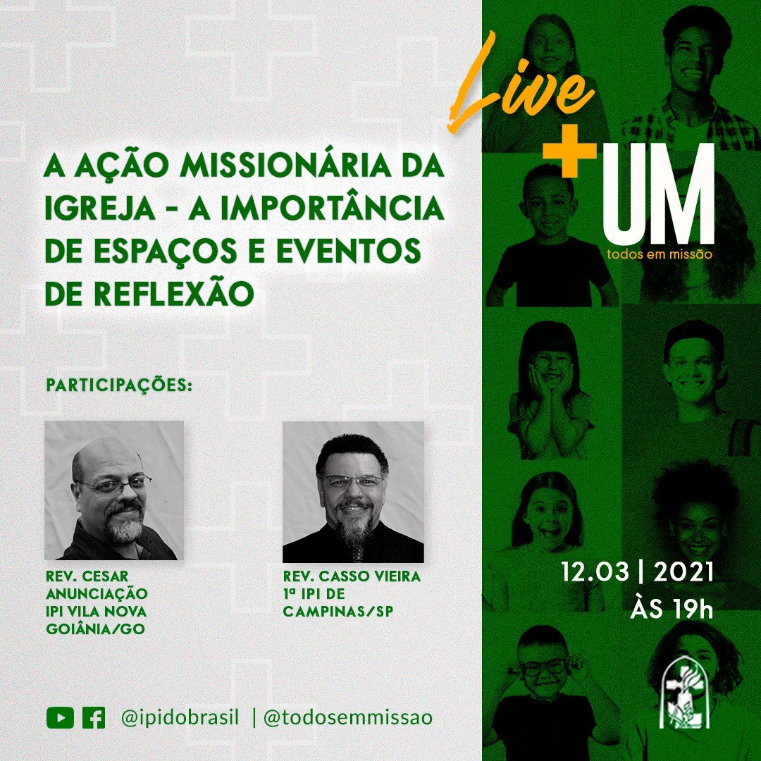 Live +UM: A importância missionária da Igreja