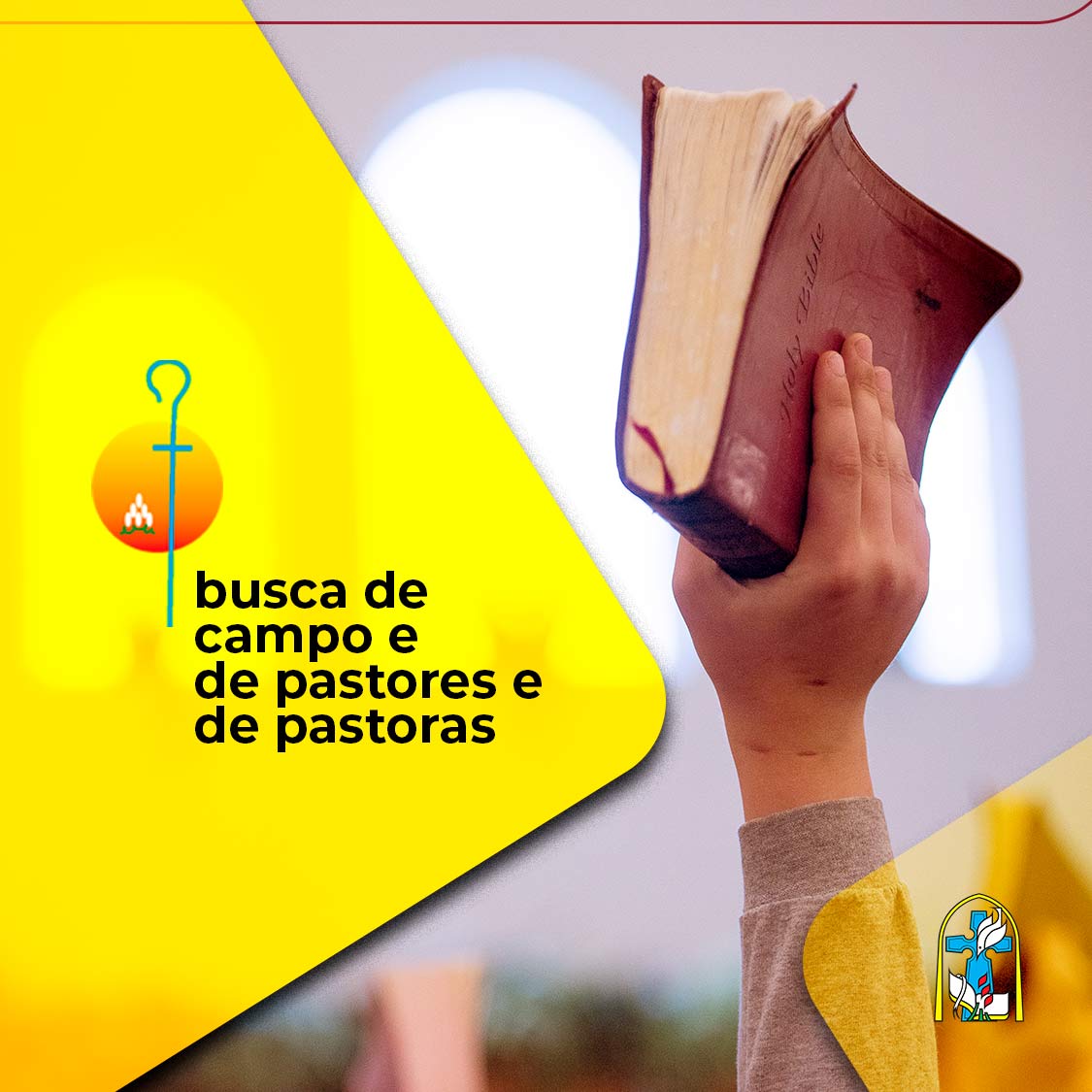 Busca de campo e de pastores e de pastoras