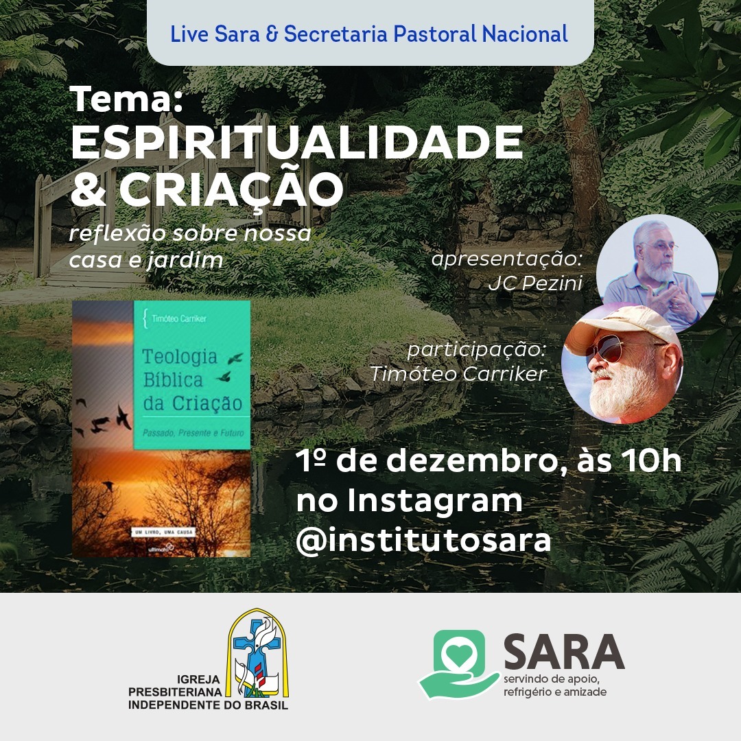 Live da Secretaria Pastoral & SARA