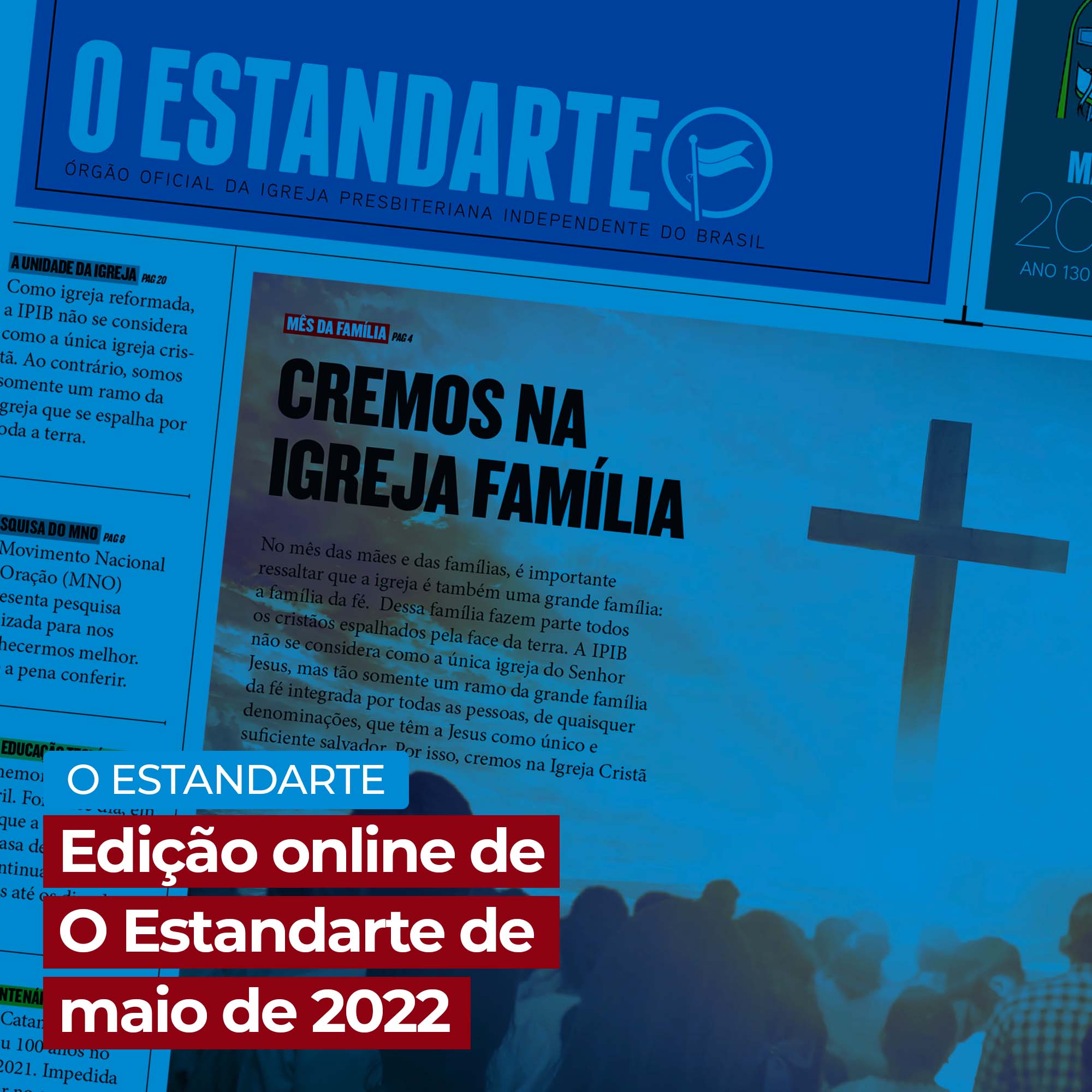 Nova edição de O Estandarte Online – maio de 2022