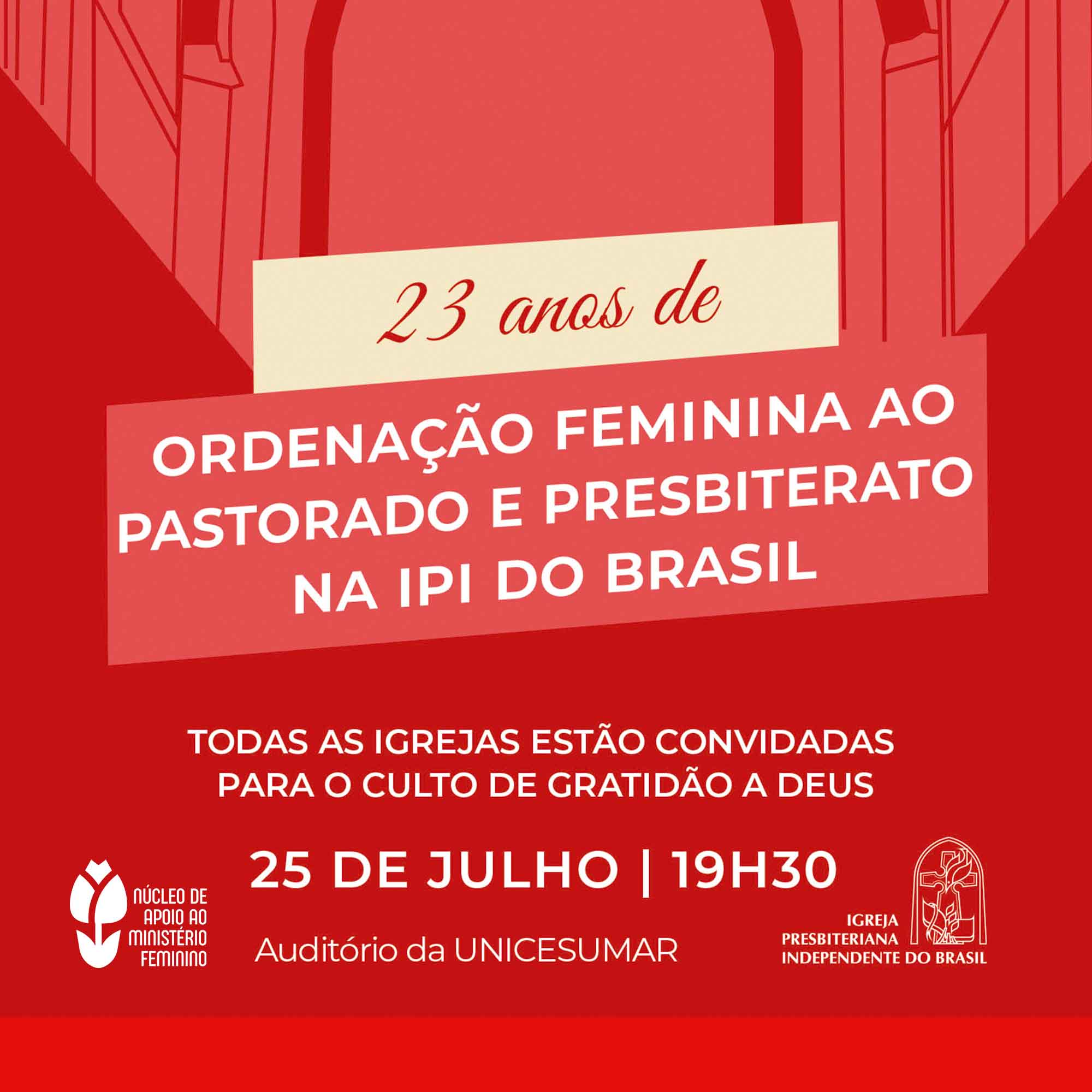 Culto de Abertura Congresso Mulheres