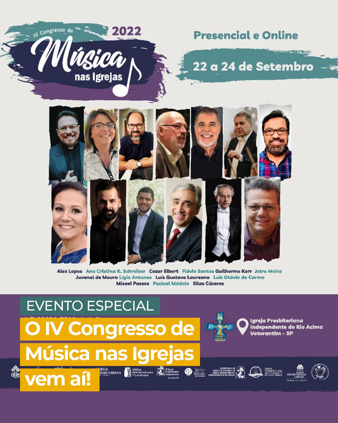 IV Congresso de Música nas Igrejas