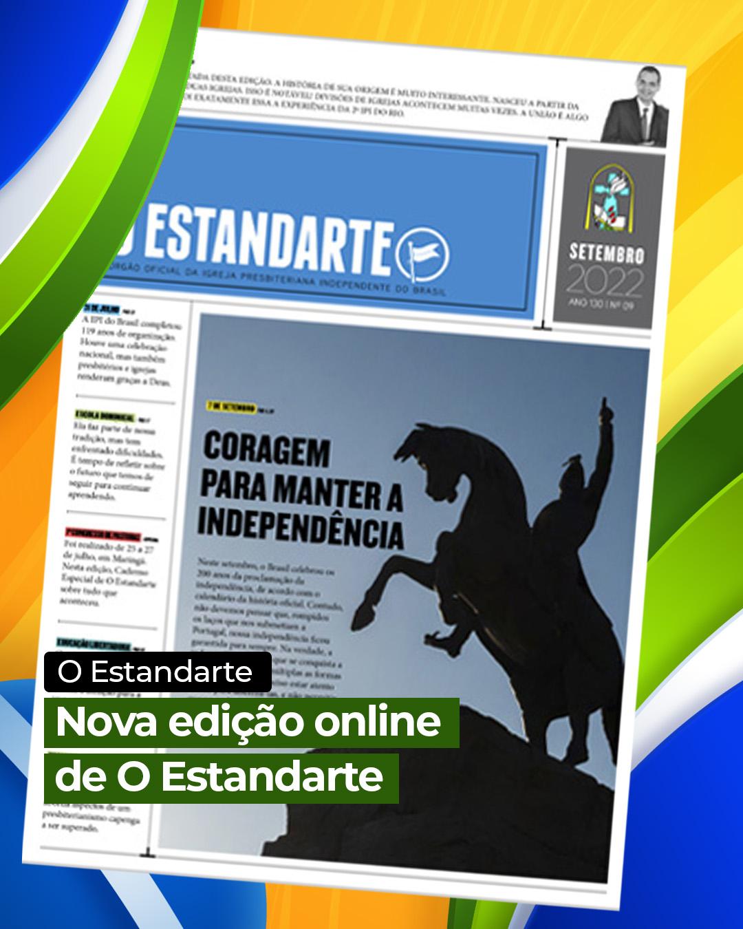 Nova edição online de O Estandarte