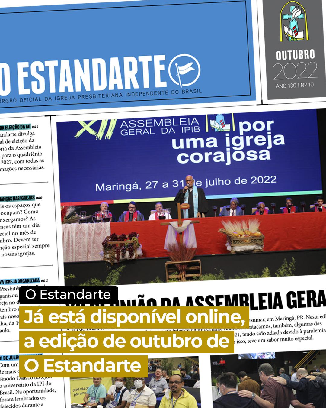 Nova edição online de O Estandarte