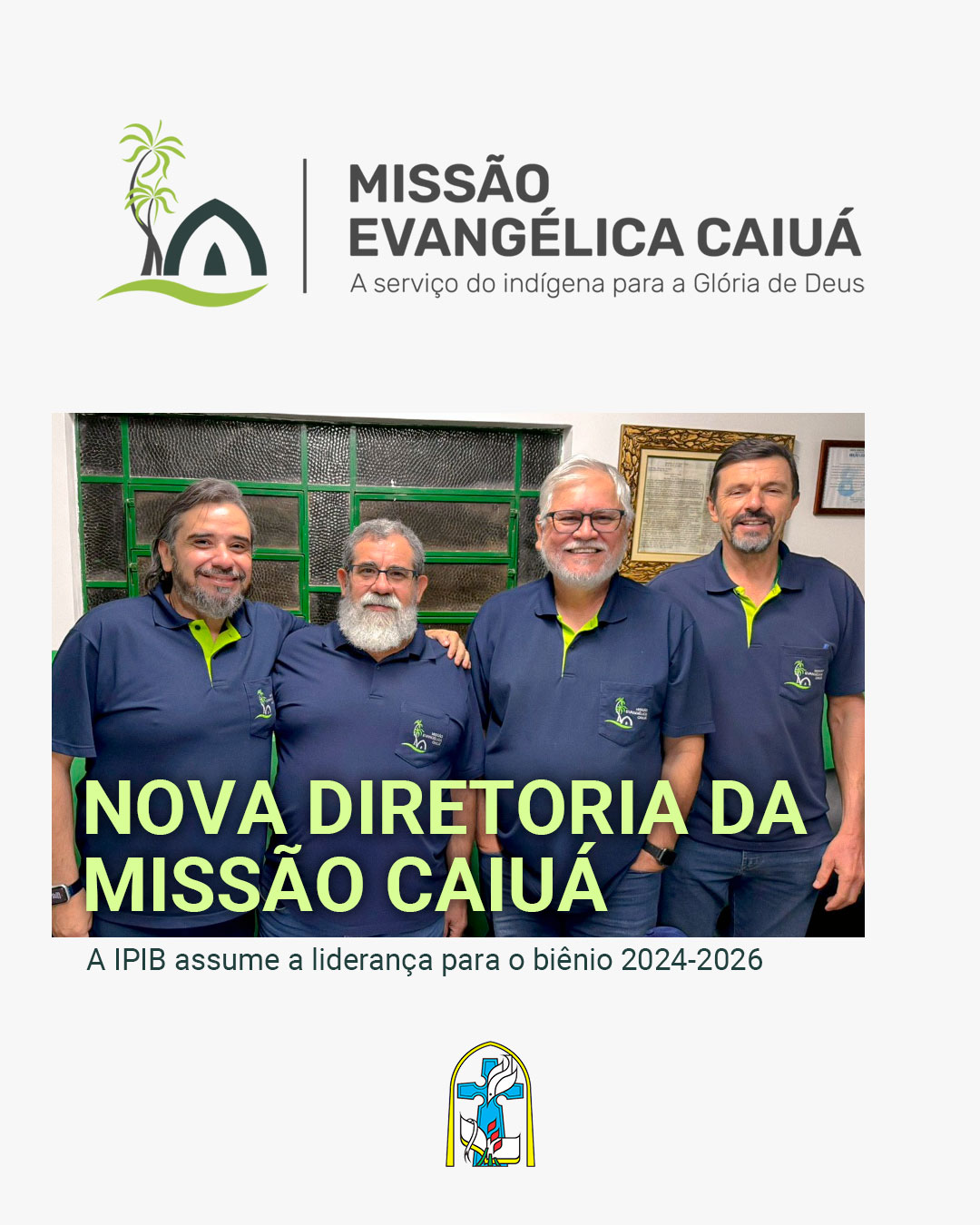 Nova Diretoria da Missão Caiuá